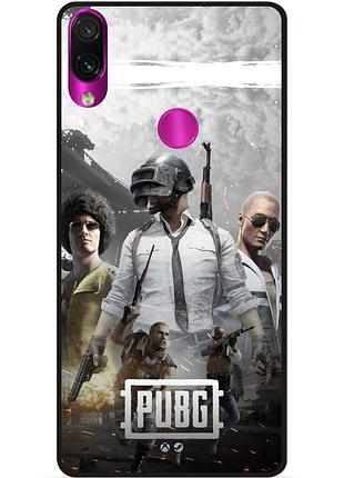 Силиконовый чехол бампер для huawei honor 10i с картинкой puвg пабг