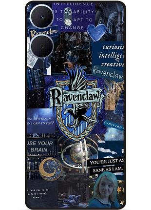 Силиконовый бампер чехол для oppo a5x с рисунком ravenclaw когтевран гарри поттер harry potter