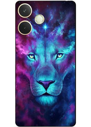 Силіконовий чохол бампер для oppo a5 pro з малюнком космічний лев