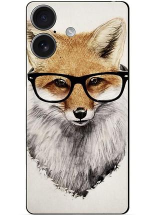 Силіконовий чохол бампер для iphone 17 з малюнком лиса