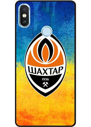 Силиконовый чехол бампер для xiaomi mi a2 lite с рисунком донецк шахтер, xiaomi mi a2 lite