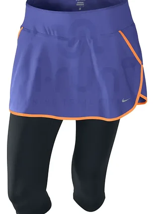 Юбка со встроенными лосинами nike womens running skapri 451420-564