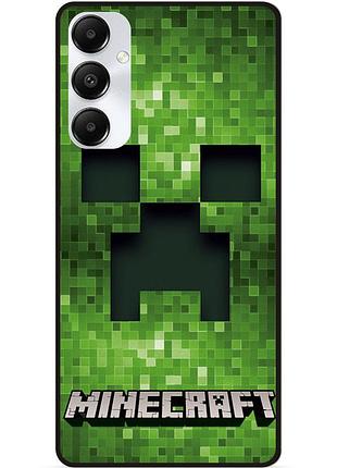 Силіконовий чохол бампер для samsung s24 гра minecraft майнкрафт