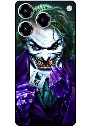 Силіконовий бампер чохол для zte blade a76 з малюнком joker джокер