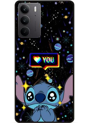 Силіконовий бампер чохол для realme c71 / c75 стіч stitch