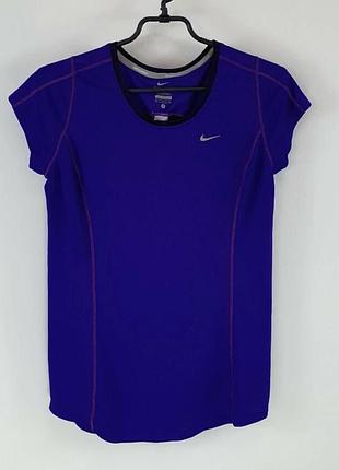 Футболка nike running t-shirts blue 520276-504