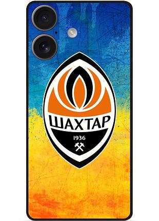 Силіконовий чохол бампер для iphone 17 з малюнком шахтер донецк