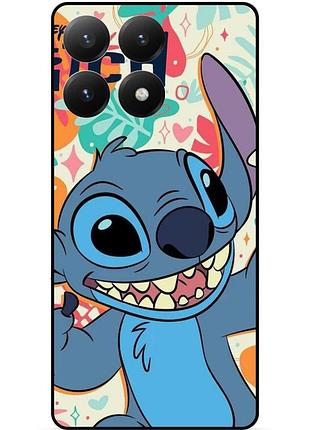 Силіконовий бампер чохол для xiaomi 15t з малюнком stitch стіч