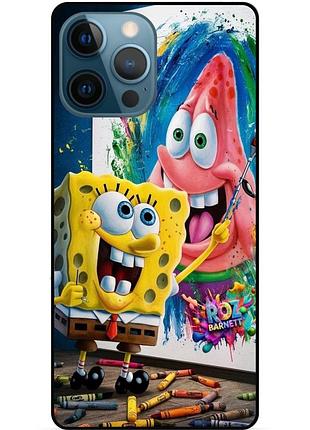 Силиконовый чехол губка боб sponge bob спанч боб для xiaomi samsung motorola nokia iphone zte vivo oppo realme спанч боб 12