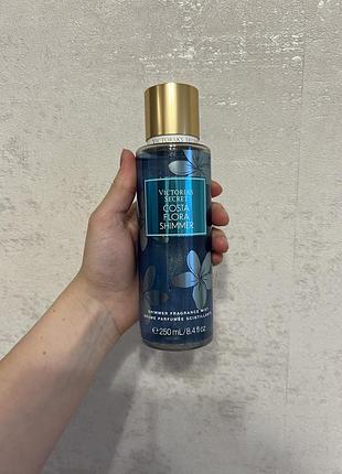 Парфумований спрей для тіла victoria's secret costa flora shimmer