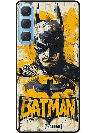 Силіконовий бампер чохол для infinix hot 60i (x6728) з малюнком batman dc бэтмен