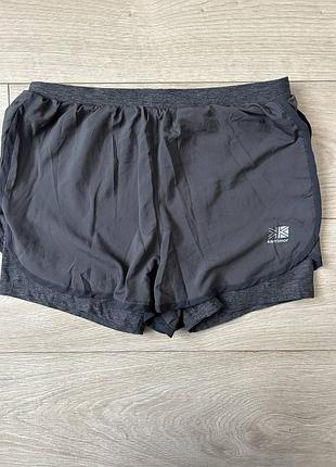 Бігові шорти karrimor run 2в1