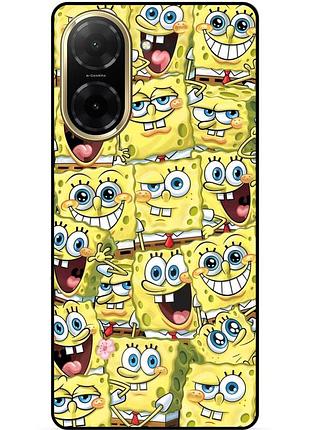 Силиконовый чехол бампер для xiaomi redmi a5 с рисунком губка боб sponge bob