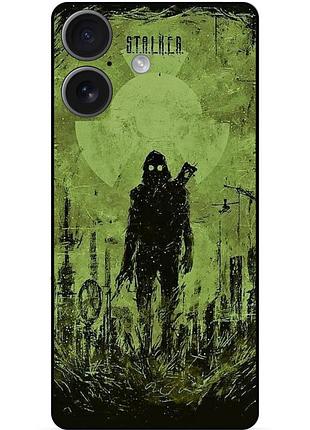 Силіконовий бампер чохол для iphone 17 з малюнком stalker сталкер