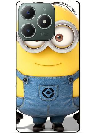 Силіконовий чохол бампер для infinix smart 8 plus (x6526) з малюнком міньйон стюарт minion