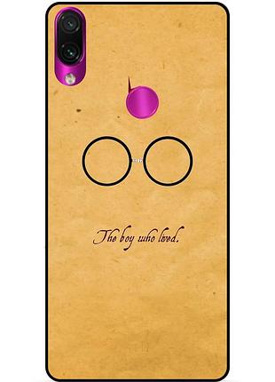 Чохол силіконовий бампер для huawei p30 lite з малюнком гаррі поттер harry potter окуляри