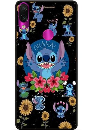 Силиконовый чехол бампер для huawei honor 10i с картинкой стич stitch
