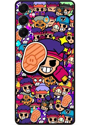 Силіконовий чохол бампер для samsung a05s стікери бравл фэнг brawl