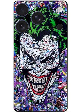 Силіконовий чохол бампер для iphone 17 pro з малюнком джокер joker