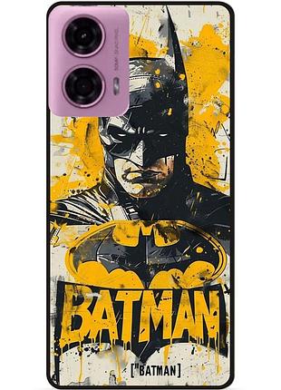 Силіконовий бампер чохол для motorola moto g24 power з малюнком batman dc бэтмен