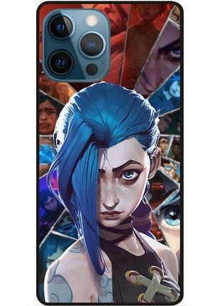 Силиконовый чехол аркейн arcane league of legends лига легенд для iphone arcane 5