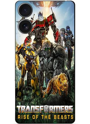 Силіконовий чохол бампер для tecno spark go 2 (km4) зверобати трансформери transformers