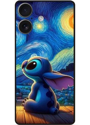 Силіконовий бампер чохол для huawei honor 400 стіч stitch