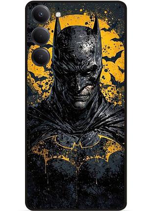 Чехол силиконовый бампер для oppo a5 4g с рисунком бэтмен batman