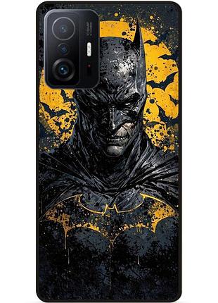 Силіконовий бампер чохол для xiaomi 11t з малюнком бэтмен batman