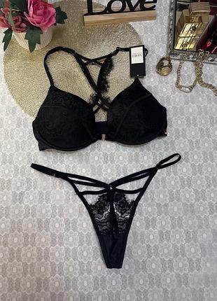 Шикарний комплект hunkemoller noir