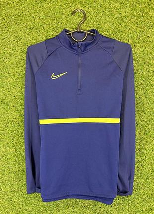 Лонгслив nike dri-fit navy cv2653-492 микрофлис