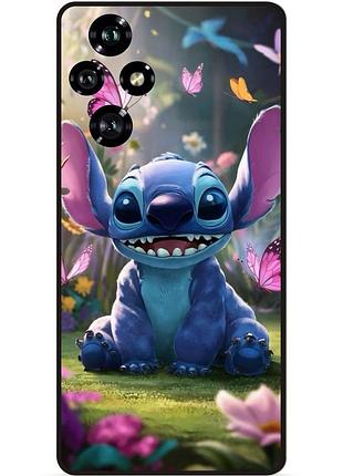 Силіконовий бампер чохол для huawei honor 200 стіч stitch