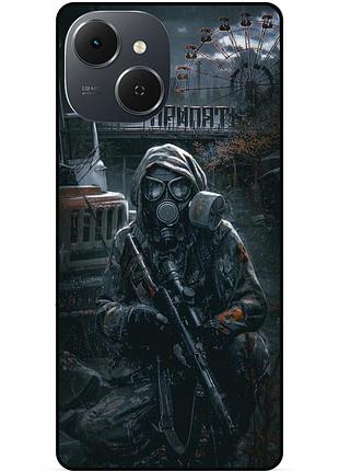 Силіконовий чохол бампер для tecno spark 40c з малюнком stalker 4