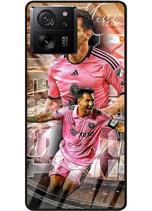 Силіконовий чохол бампер для xiaomi 13t pro з малюнком мессі интер messi