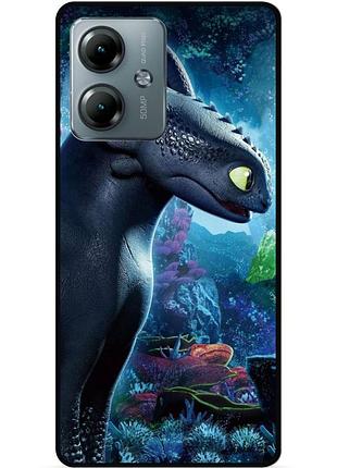 Силиконовый чехол для motorola moto g54 как приручить дракона