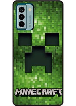 Силіконовий чохол бампер для nokia g21 гра minecraft майнкрафт