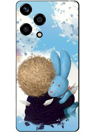 Чехол силиконовый бампер для huawei honor 200 lite с рисунком любимый зайка гапчинская