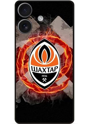 Силіконовий чохол бампер для iphone 17 з малюнком шахтер донецк