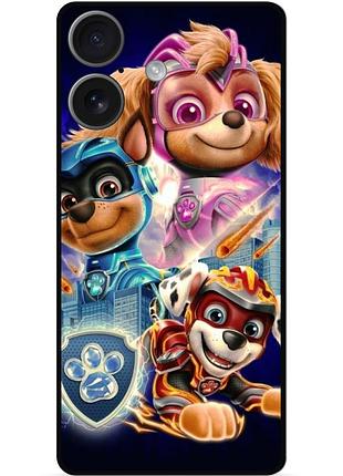 Силіконовий чохол бампер для iphone 17 з малюнком щенячий патруль