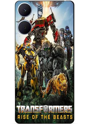 Силіконовий чохол бампер для oppo a5x зверобати трансформери transformers