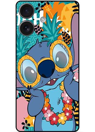 Силіконовий бампер чохол для iphone 17 з малюнком стіч stitch