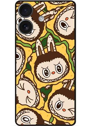 Чехол силиконовый бампер для iphone 17 лабубу labubu