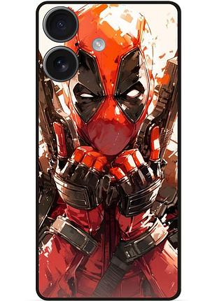 Силіконовий бампер чохол для iphone 17 з малюнком дедпул deadpool