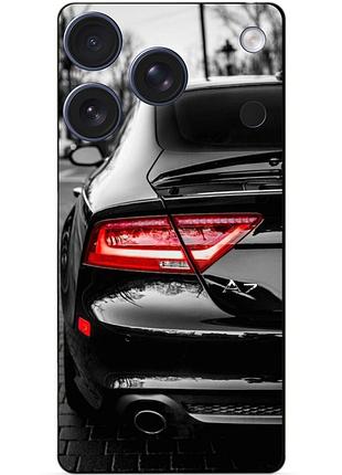 Чехол силиконовый бампер для iphone 17 pro с рисунком audi ауди машина авто