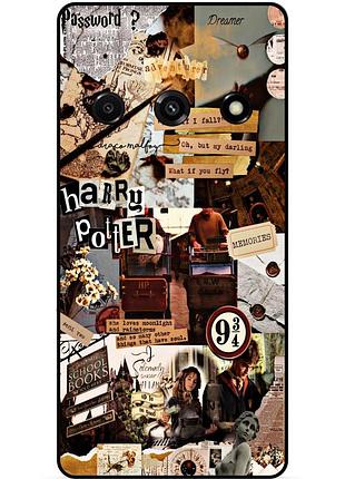 Силиконовый бампер чехол для samsung j7 j710 гарри поттер harry potter