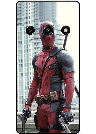 Силіконовий бампер чохол для samsung j5 j510 з малюнком deadpool дедпул