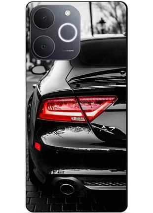 Силіконовий чохол бампер для realme note 70 з малюнком audi ауді машина авто