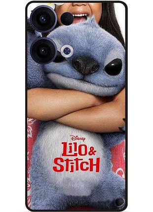 Силіконовий бампер чохол для oppo reno 13 стіч stitch