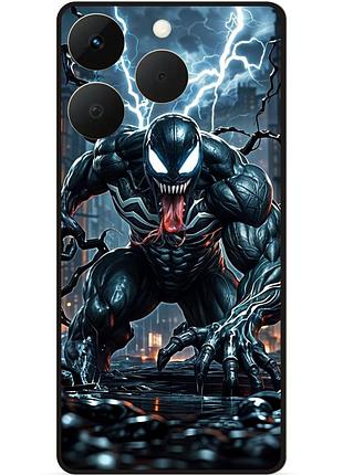 Силіконовий бампер чохол для realme 15t з малюнком веном marvel venom