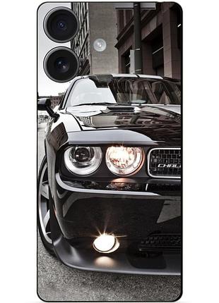 Силіконовий чохол бампер для iphone 17 з малюнком dodge додж машина авто